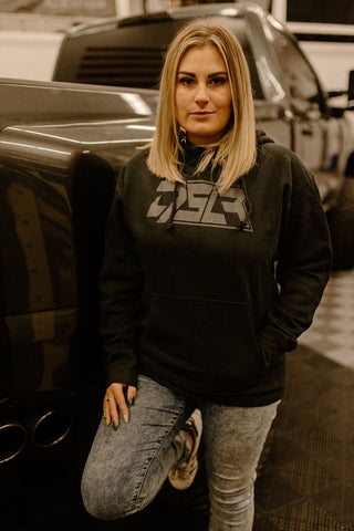 DSLR Black on Black Heavyweight Hoodie