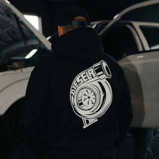 Turbo Black Hoodie