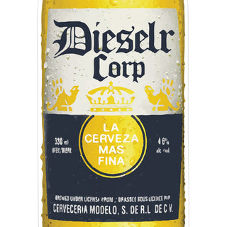 Dieselr Corona Sticker