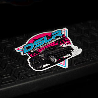 DSLR Miami Embossed Sticker
