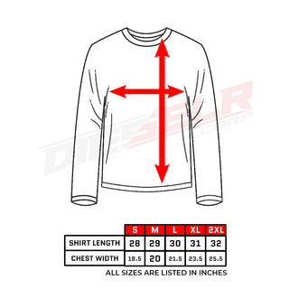White Predator Long Sleeve T-Shirt