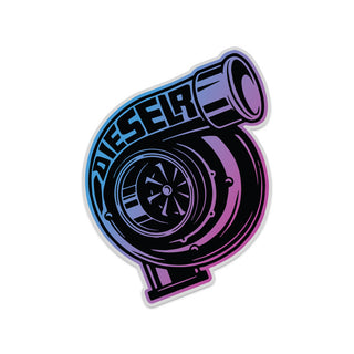 Dieselr Holographic Turbo Sticker