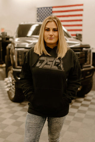 DSLR Black on Black Heavyweight Hoodie