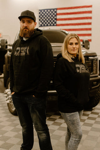 DSLR Black on Black Heavyweight Hoodie